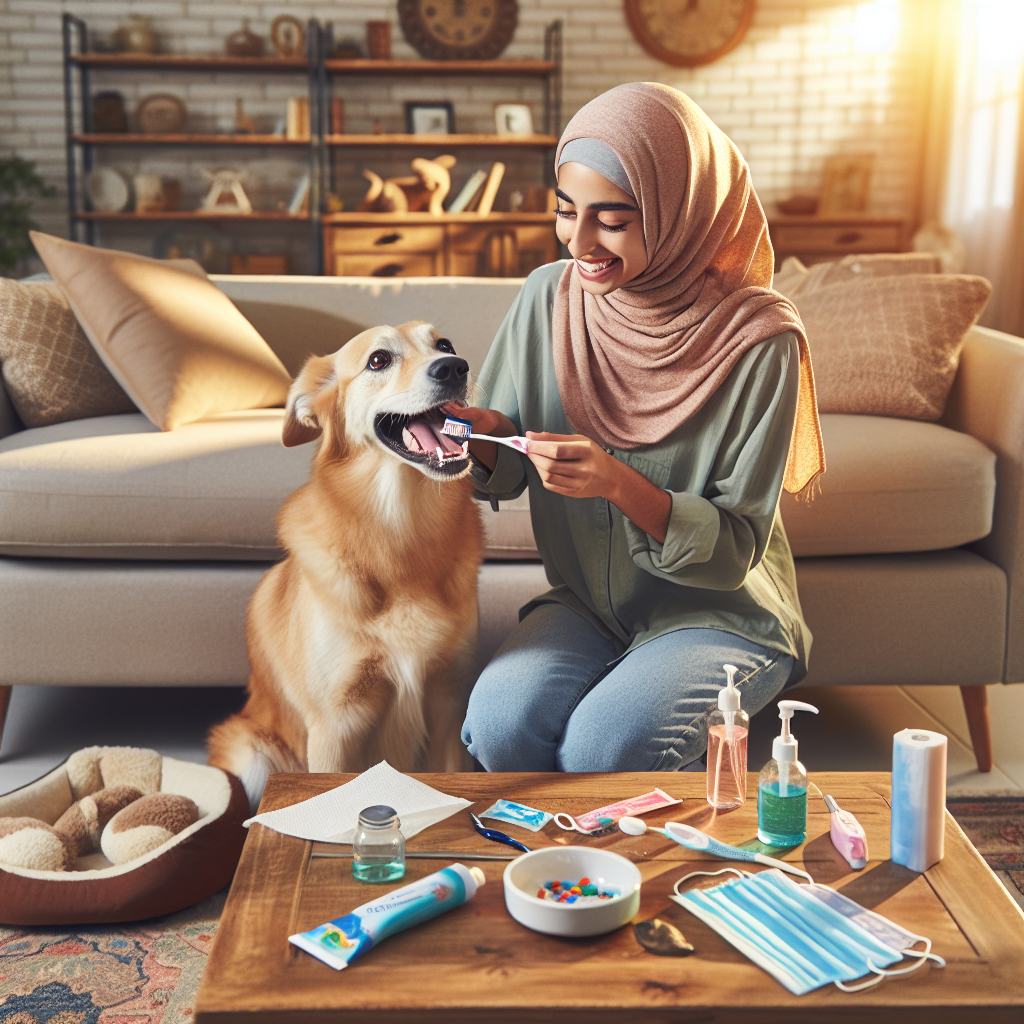 집에서 강아지 치아를 청소하는 방법: 4가지 간단한 기술