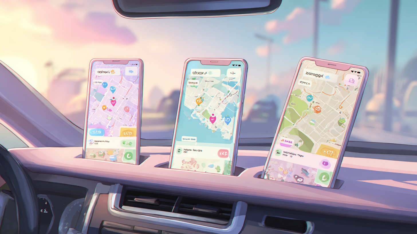 자동차 내비게이션 앱 사용법(초보 운전)