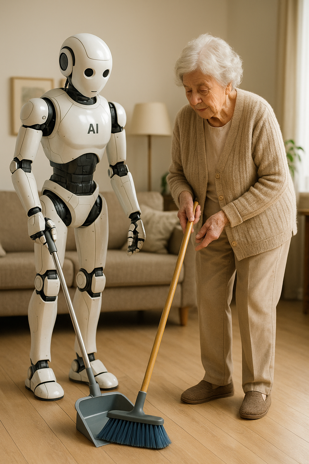 노인 돌봄 로봇의 의료 서비스