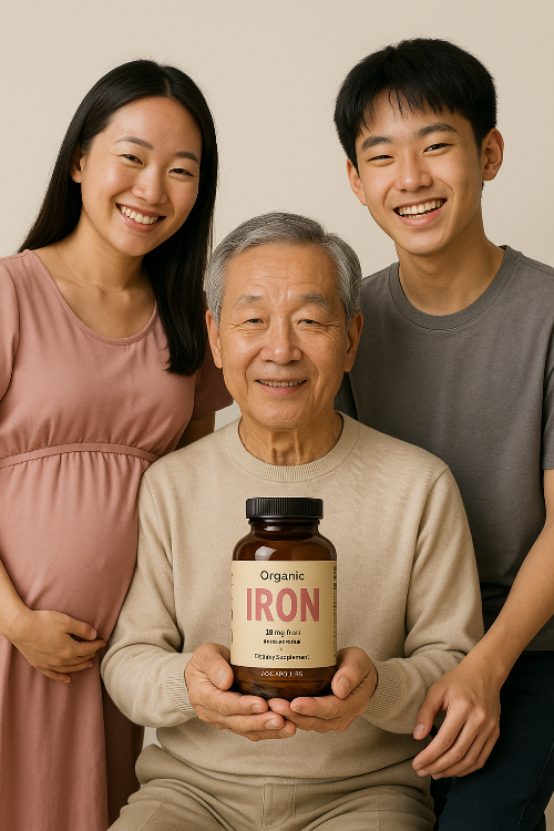 유기철 보충제의 빈혈 치료 효과