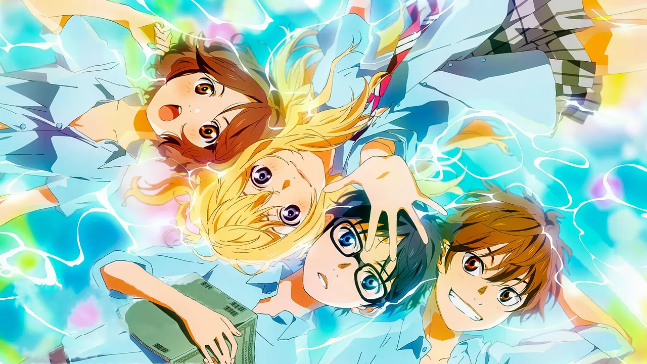 4월은 너의 거짓말 주인공 아리마 코세이와 친구들