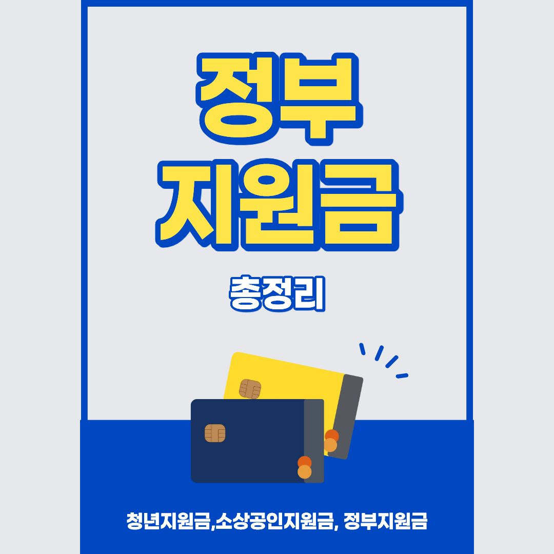 정부 지원금