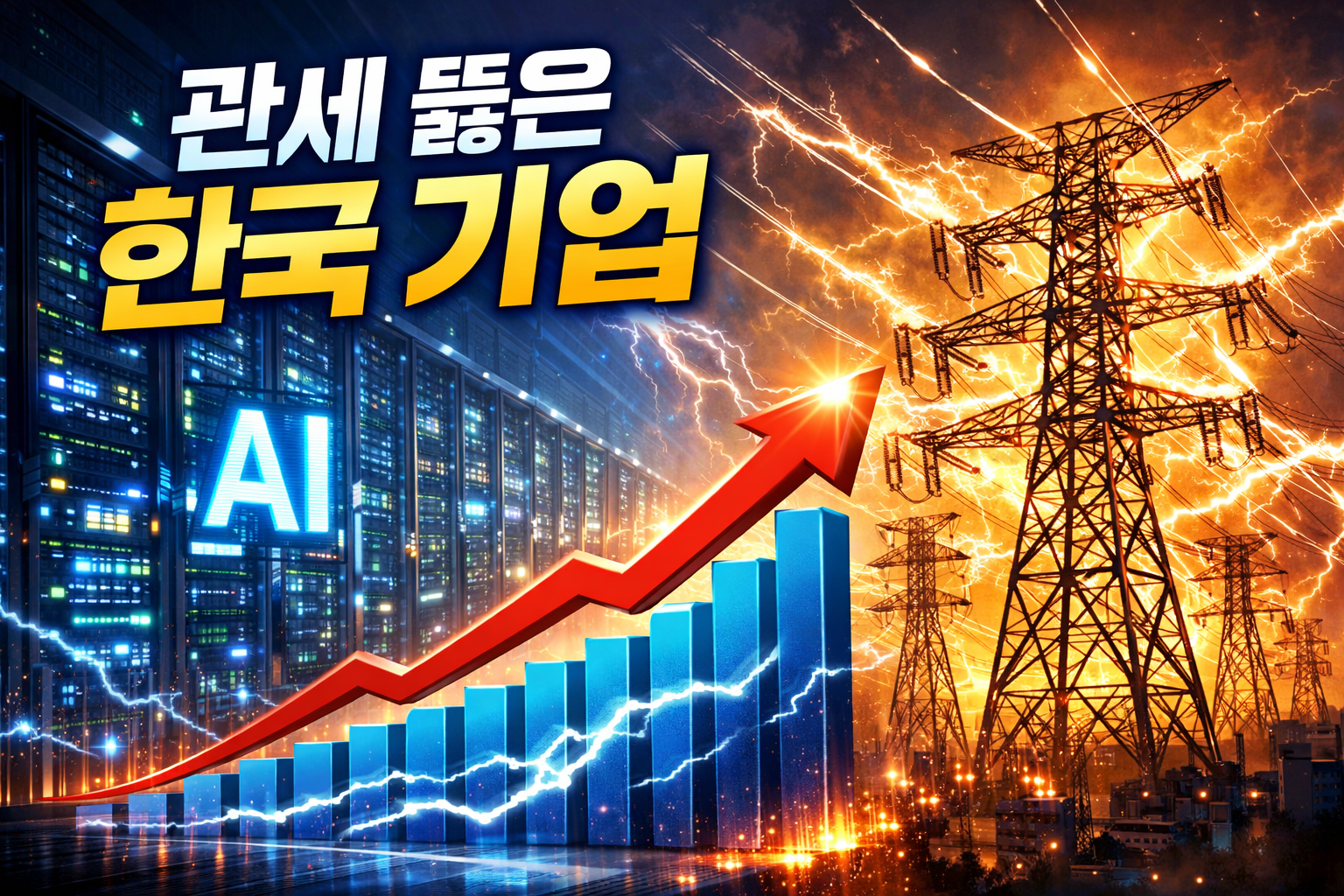 미국의 관세에도 영향을 안 받은 한국 기업의 이미지