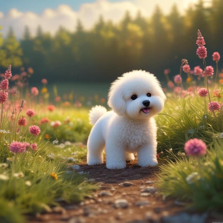 비숑 털 관리의 모든 것