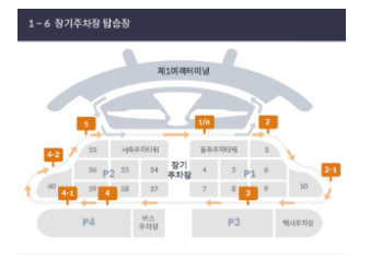 인천공항 제1여객터미널 장기주차장 예약