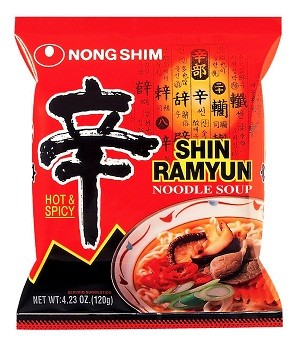 미국서 파는 한국의 신라면