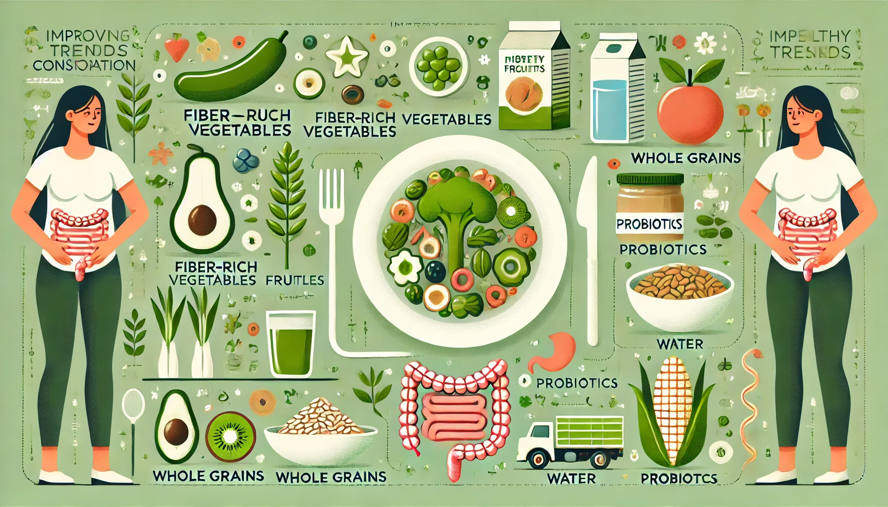 약만으론 부족! 변비 개선하는 식단 트렌드 관련 이미지