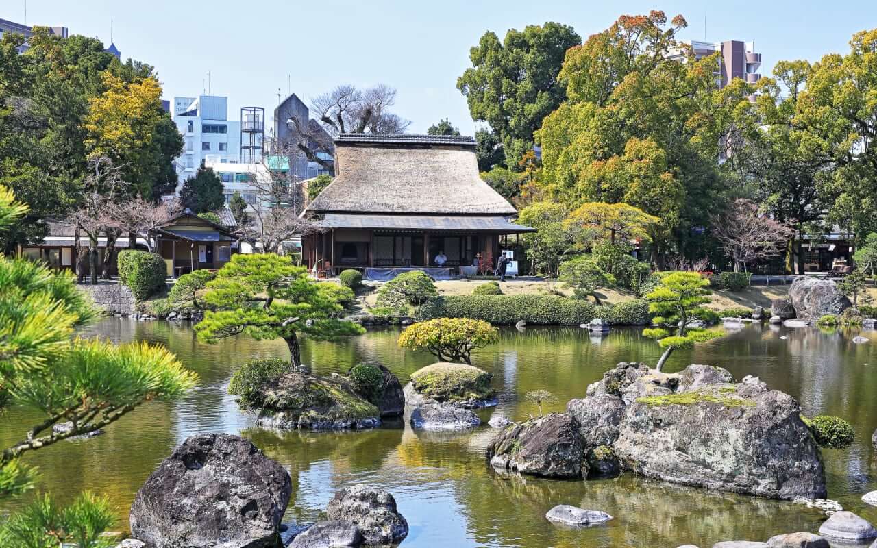 스이젠지 조주엔 정원(水前寺成趣園)