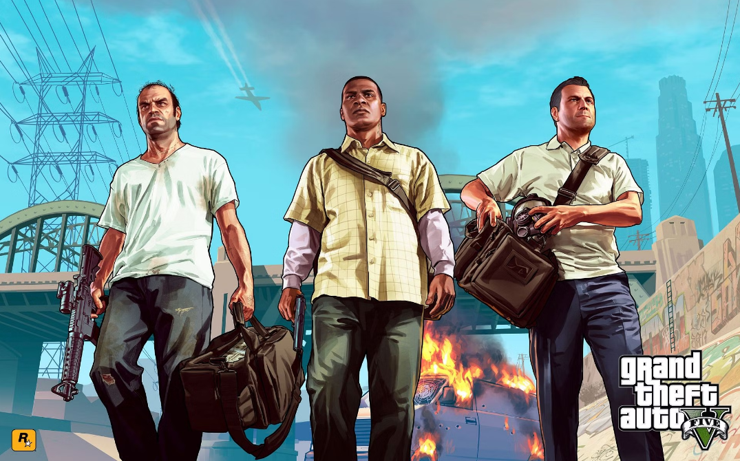 GTA V made from Rockstar Games