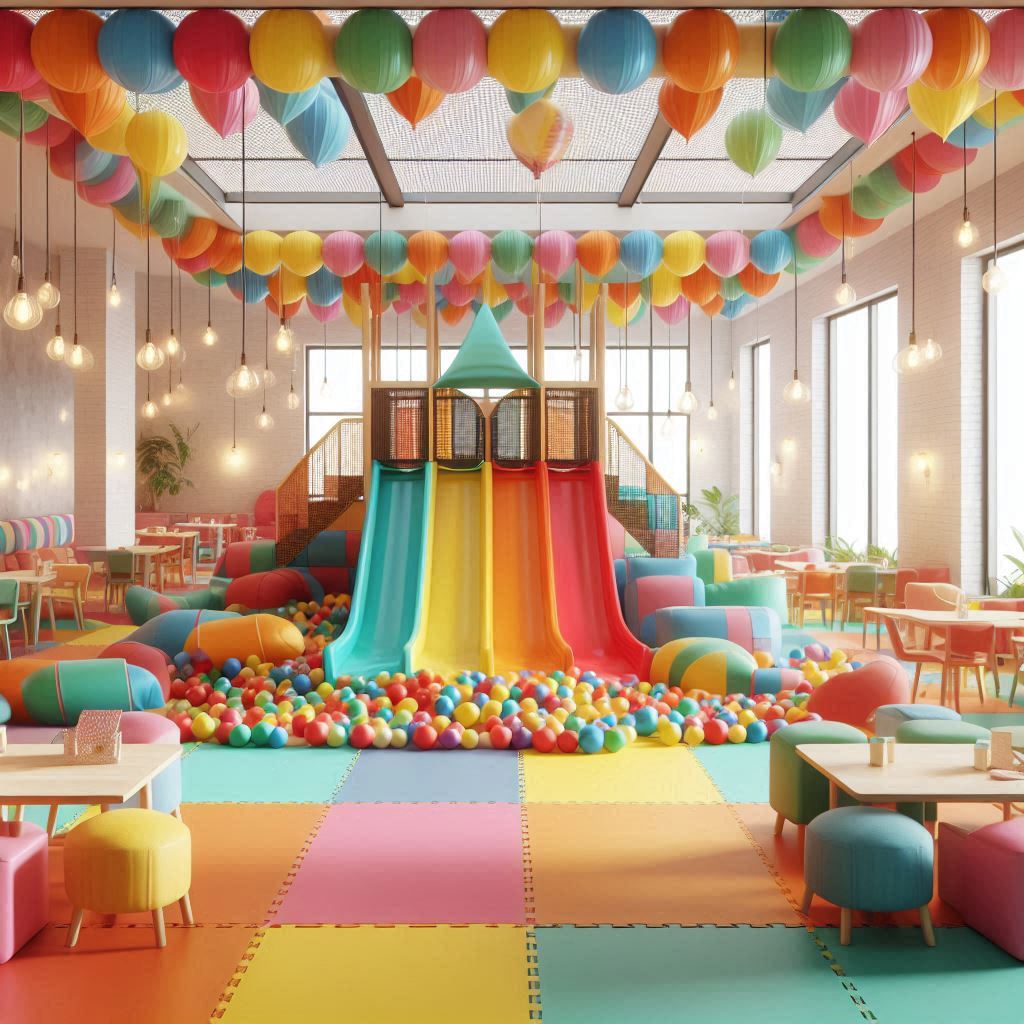 키즈카페 배경