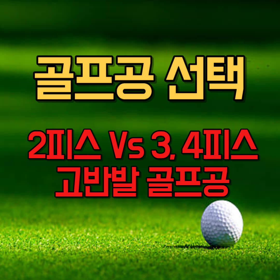 골프공-선택-2피스-3피스-고반발-골프공-표지