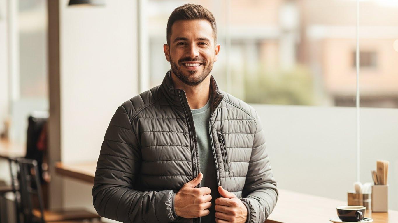 콜롬비아 경량패딩 남성