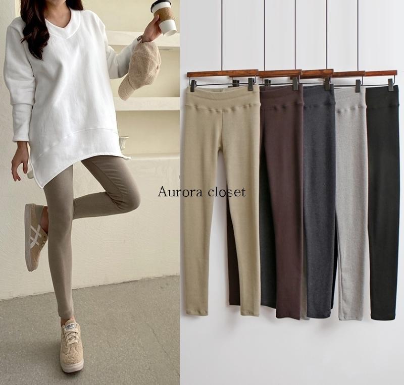 여성 기모 레깅스 치마 겨울 스판 타이즈 스타킹