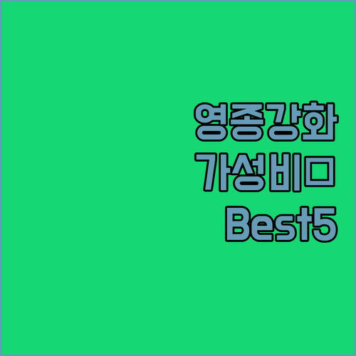 인천 영종도 강화도 가성비 숙소 베스..