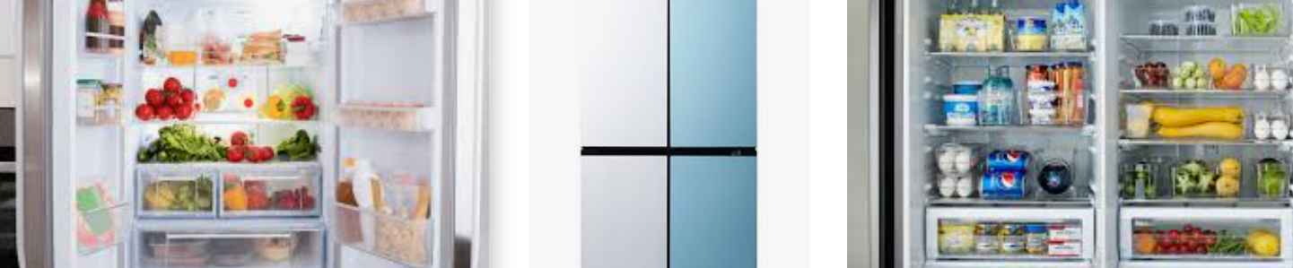 냉장고 열린 모습