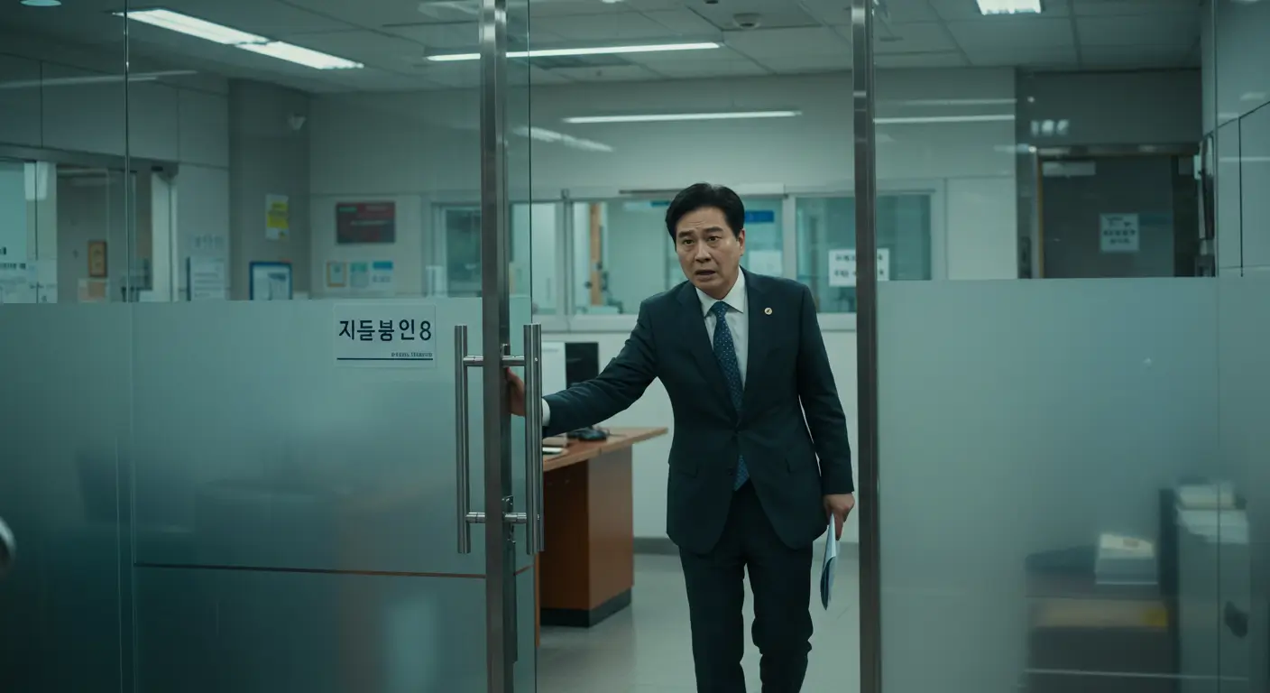 사업자 대출 문제 해결을 위해 전문가인 세무사 또는 법무사 사무실을 찾아가는 모습