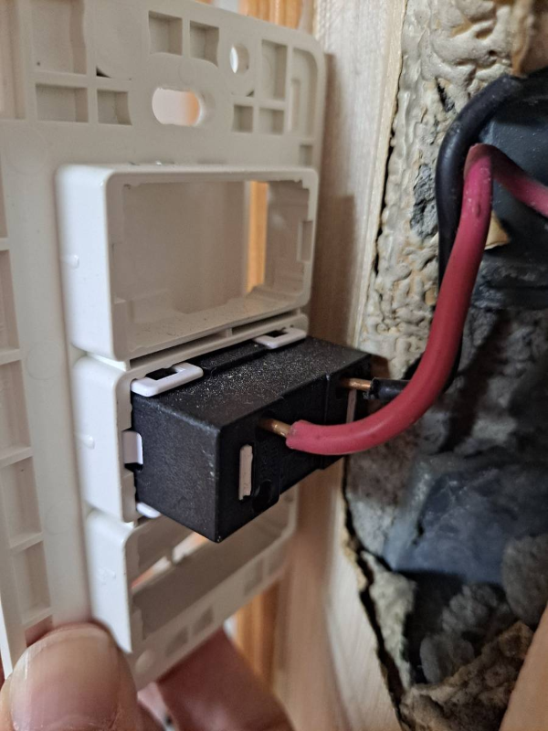 기존스위치 전기 연결