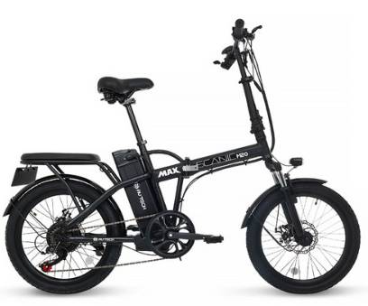 AU테크 스카닉 M20 MAX 접이식 전동 전기자전거 36V 5Ah, 스카닉 M20 MAX 36V 5A 블랙