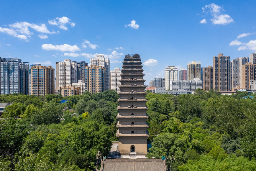 소안탑(小雁塔, Small Wild Goose Pagoda)