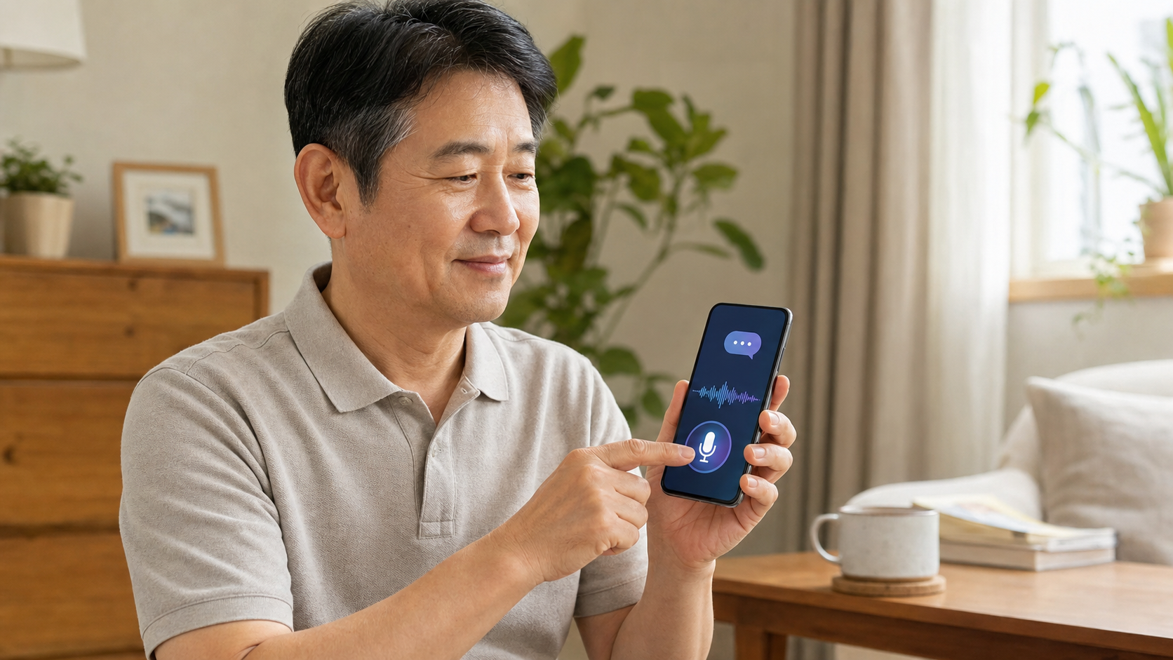 음성으로 AI 사용