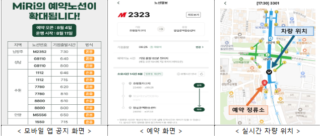 잔여좌석 확인 및 비예약자 탑승 처리