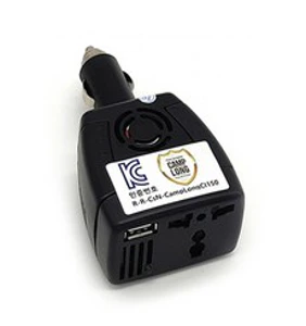 캠프롱 시거잭 차량용인버터 150W 12V전용&#44; 1개