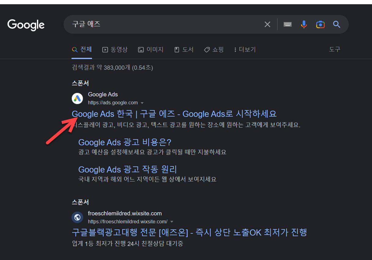 [구글 애즈] 구글에 광고하기, 구글에 카카오톡 상담 요청하기