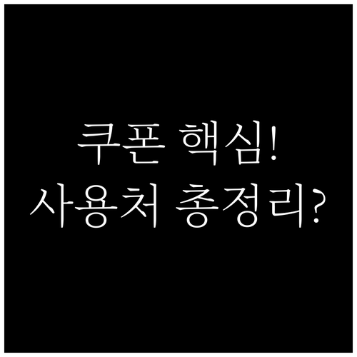 민생회복 소비쿠폰 2차 온라인 결제 ..