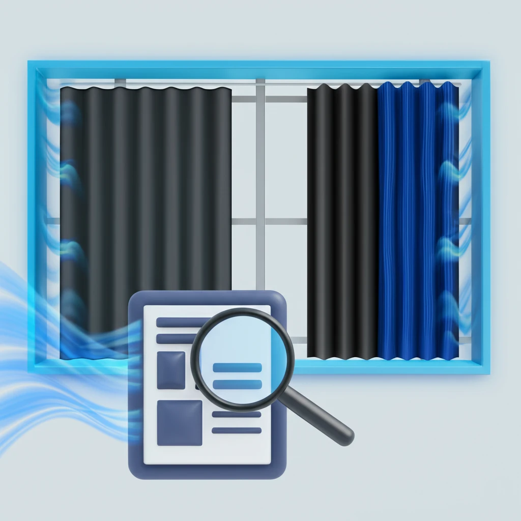 냉난방 효율 높이는 암막커튼 열관류율..