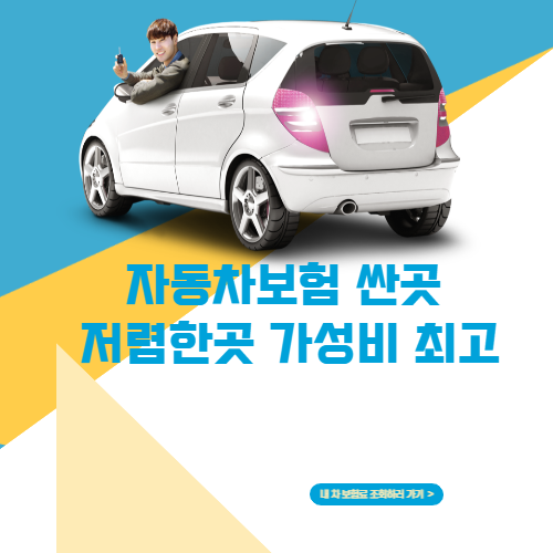자동차보험 싼곳 저렴한곳 가성비 최고