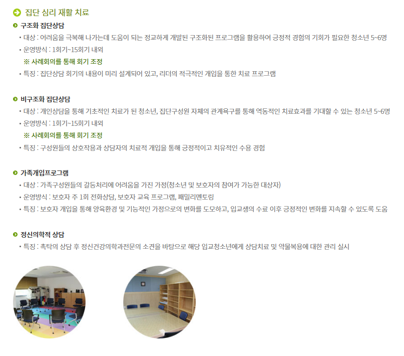 청소년치료재활센터운영-신청방법 지원내용 총정리