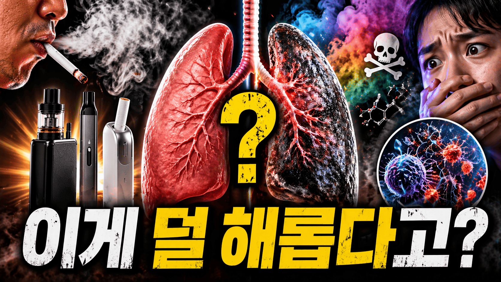 최신 담배 시장 변화와 인체 영향 (가열담배, 전자담배, 독성물질)