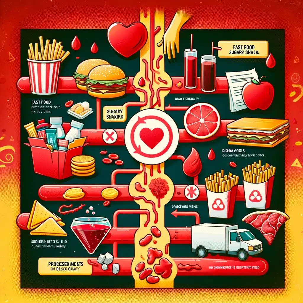 혈액 망치는음식