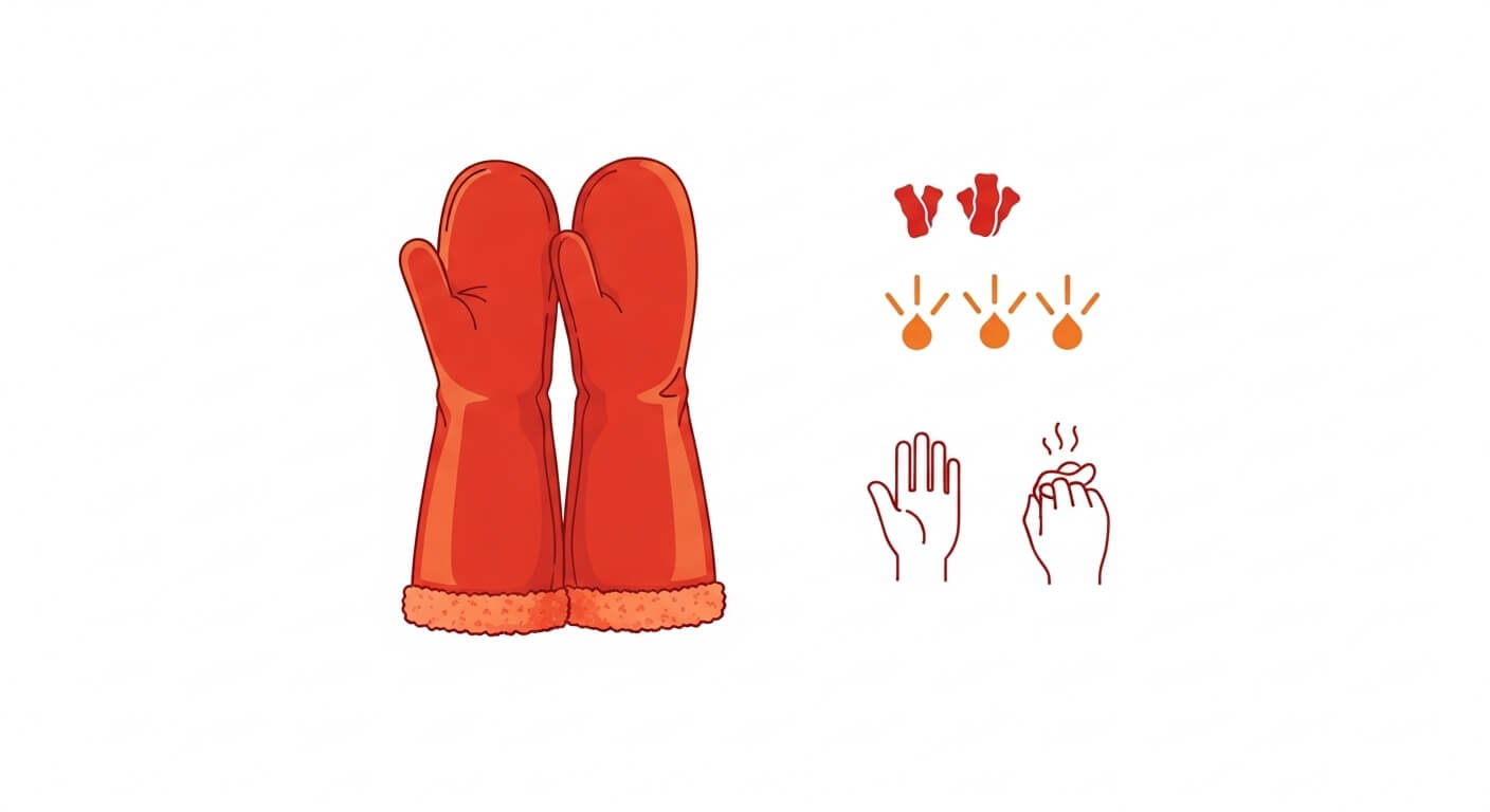 김장 장갑, 위생과 보온 동시에 잡는 방법