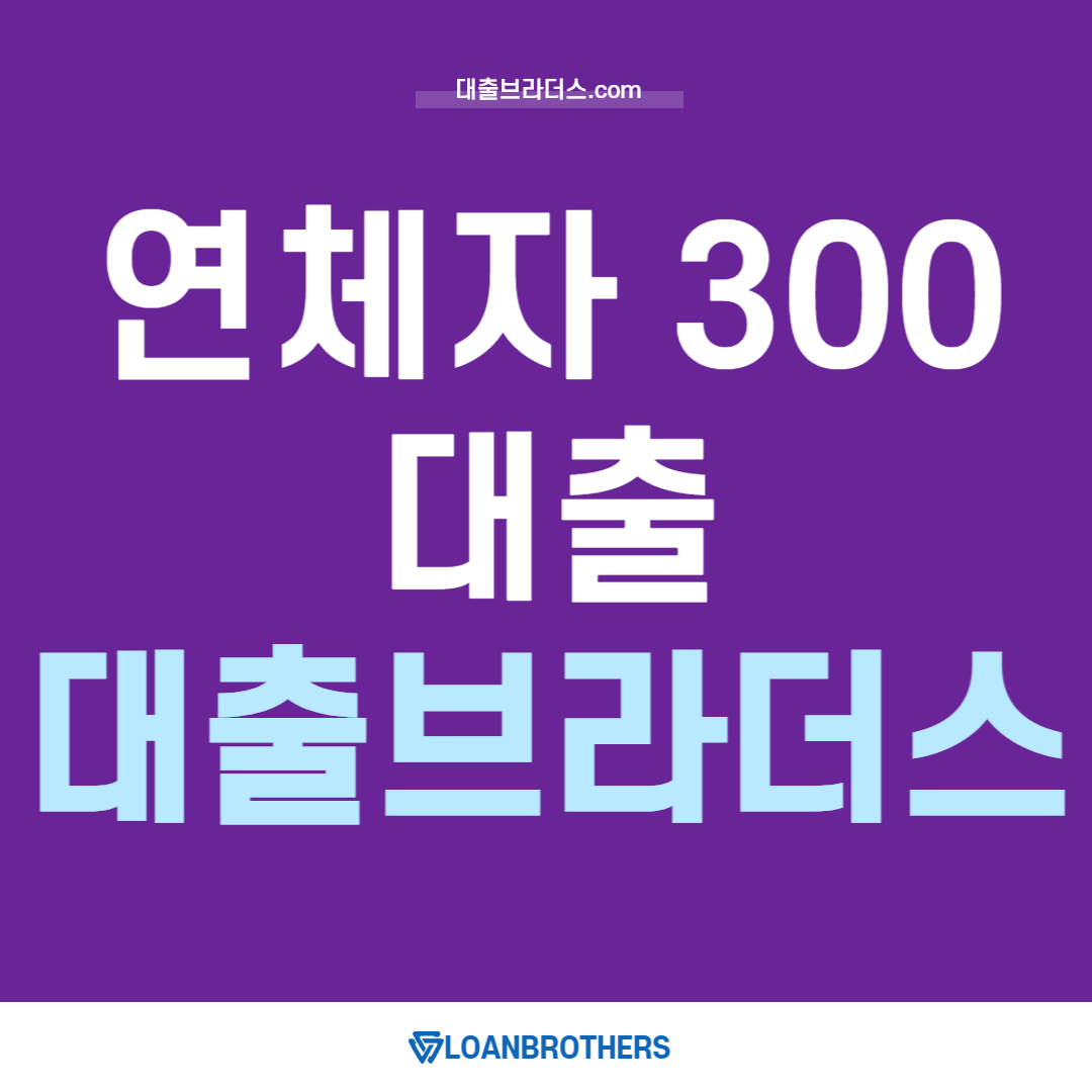 연체자 300대출