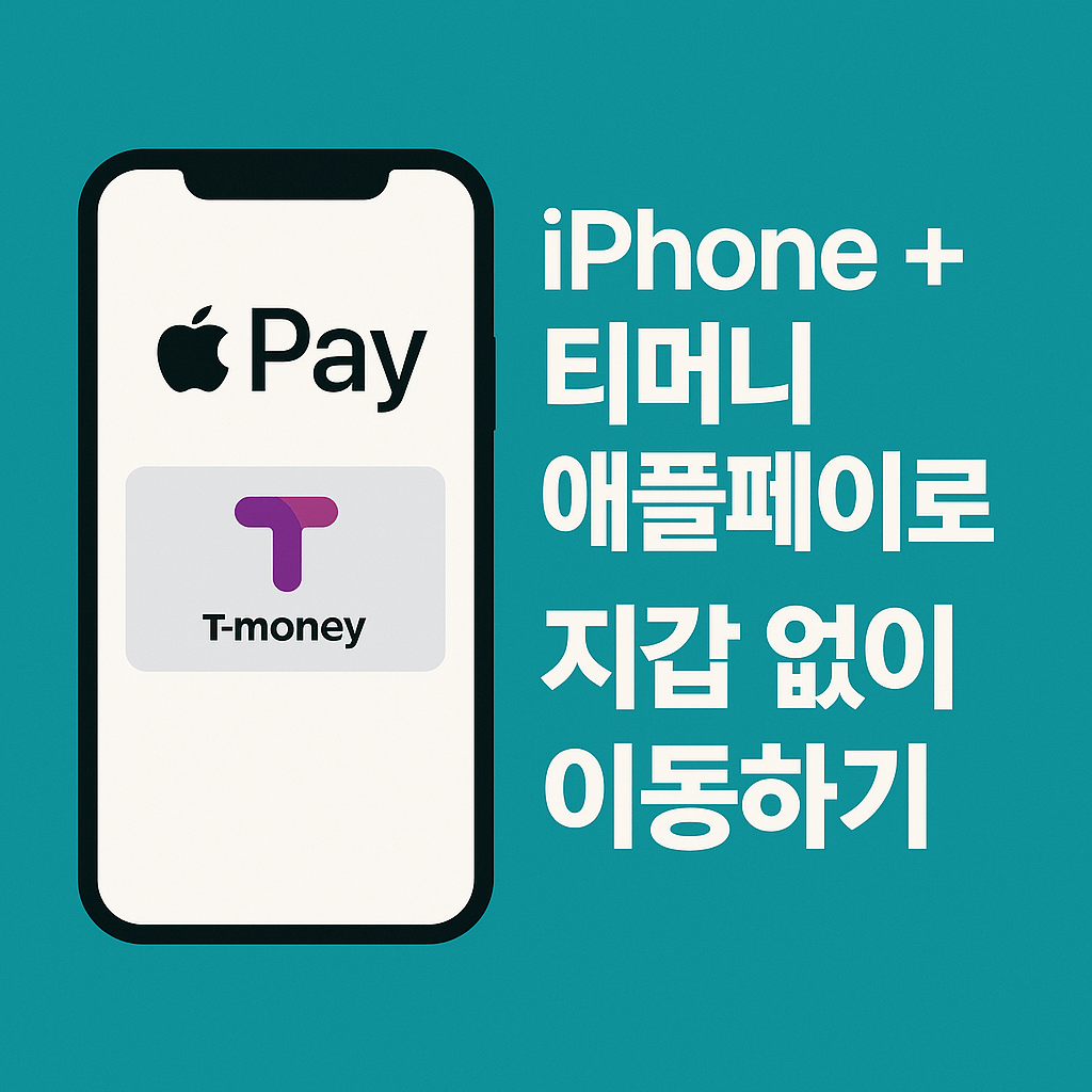 티머니 K패스 분실 시 애플페이 등록 정보 유지 방법