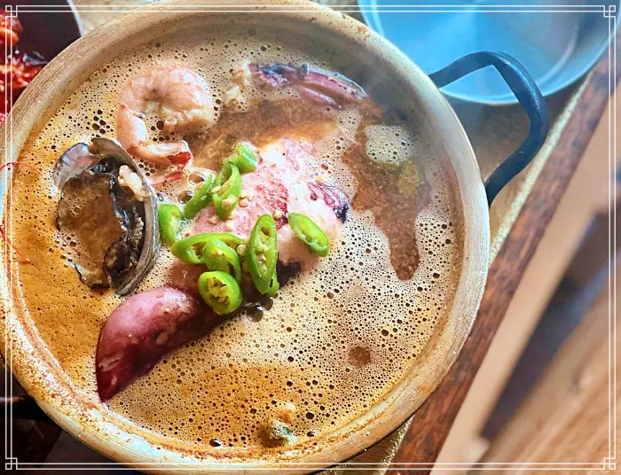 경남 남해 맛집 바닷가 마을 오션뷰 레트로 분식집, 떡볶이