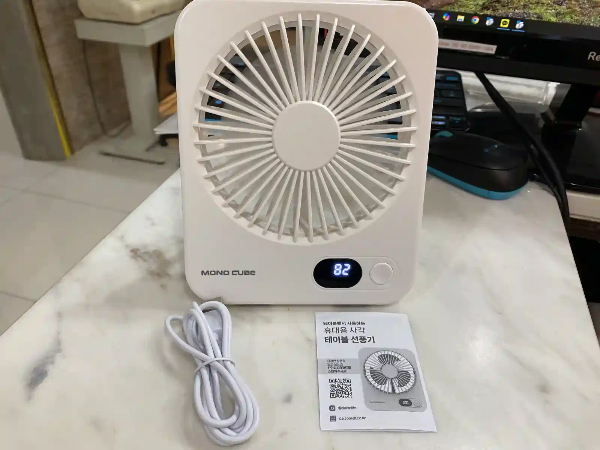 다이소 테이블 선풍기 이미지