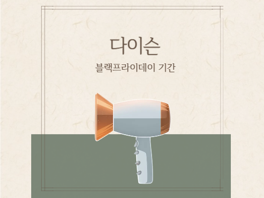 다이슨-블랙프라이데이