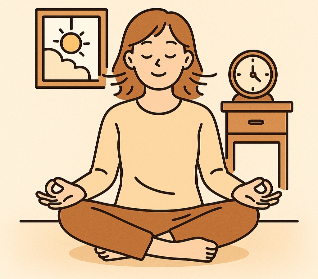 출근 전 아침 호흡