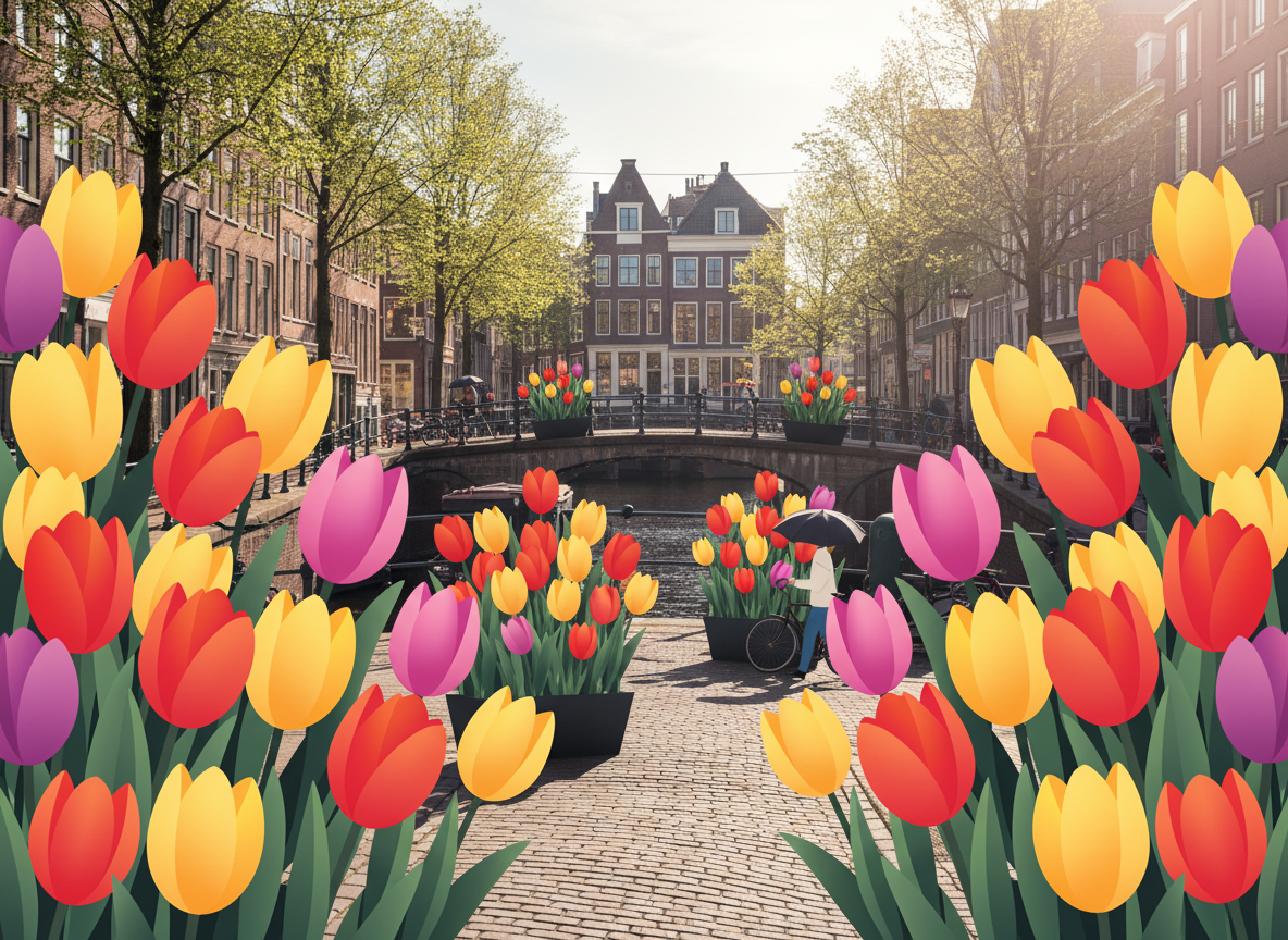 네덜란드 튤립 축제 큐켄호프 예약