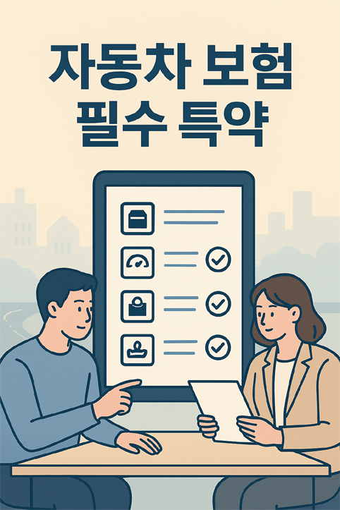자동차 보험 특약 이미지