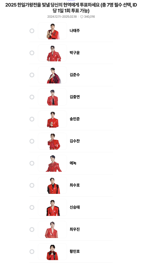 현역가왕2 투표 방법 다시보기 / 국민 판정단 신청 / 참가자 34명 소개