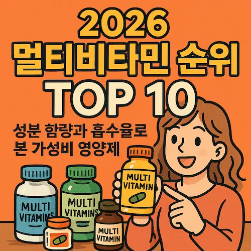 2026 멀티비타민 TOP10