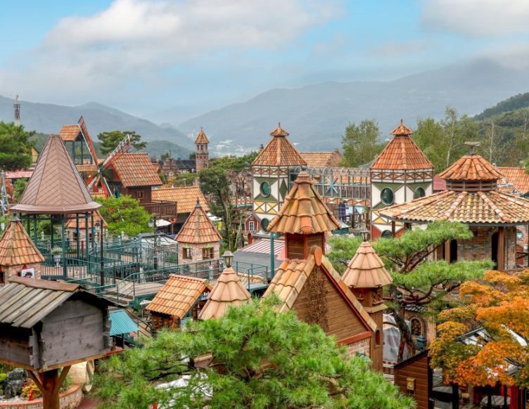 유렵풍도시, 여주쇼핑타운, 루덴시아테마파크