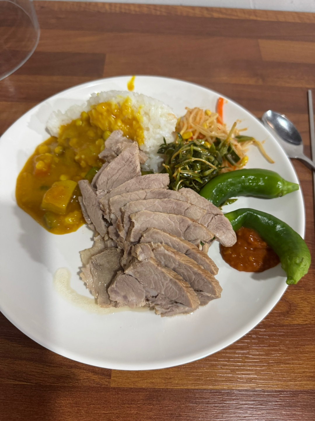 한상 차림 이미지