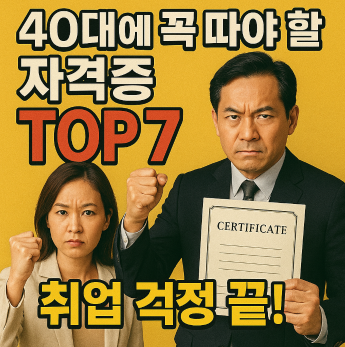 40대 자격증