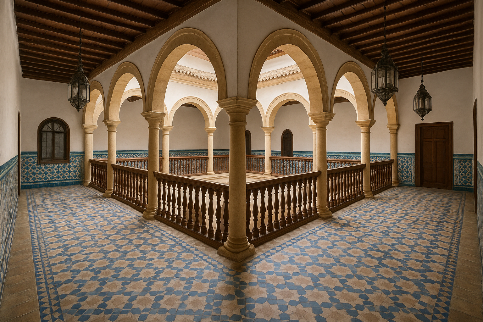 스페인 카사바트요 2층