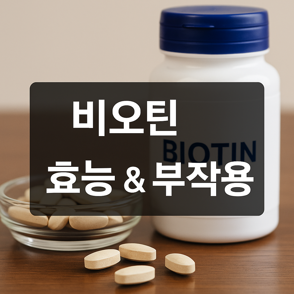 비오틴 효능 부작용