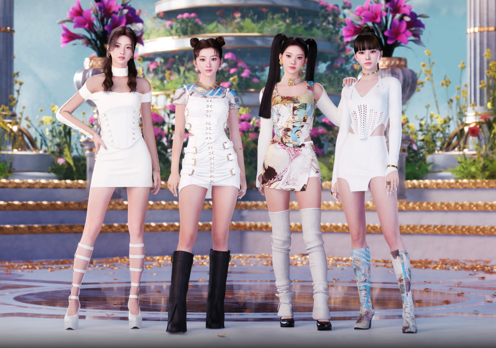 4인조 버추얼 휴먼 아이돌 메이브